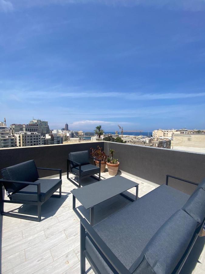 Apartmán Sliema Distant Seaview Penthouse Exteriér fotografie