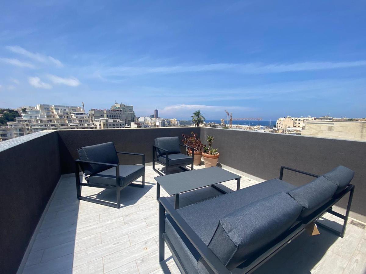 Apartmán Sliema Distant Seaview Penthouse Exteriér fotografie